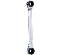 KS Tools Clé polygonale cliquet réversible 4-en-1 503.4546 GEARplus 16x19/17x18 mm chrome Vanadium