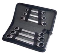 KS Tools 503.4580 Jeu de clés polygonales à cliquet réversible Gear plus