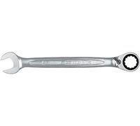 KS Tools - 503.4610 - Clé mixte à cliquet réversible 72 dents Gearplus - 10 mm - Finition satinée - Chrome vanadium