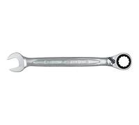 KS Tools - 503.4616 - Clé mixte à cliquet 72 dents réversible Gearplus - 16 mm - Finition satinée -Chrome vanadium