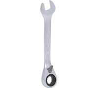 KS Tools 503.4631-E Mini clé mixte à cliquet réversible CHROME Plus, 72 DENTS 8 mm, sur support