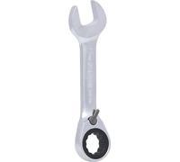 KS Tools 503.4636-E Mini clé mixte à cliquet réversible Chrome plus 72 dents 13 mm, sur support