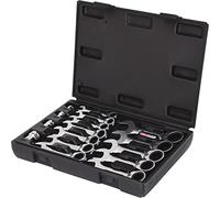 KS Tools 503.4653 503.453 - Coffret de Clé mixte courte à cliquet | Chrome Vanadium, outillage professionnel