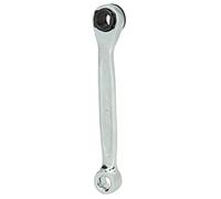 KS TOOLS 503.4691 Double mini clé réversible à embouts, 1/4" Chromé Satiné