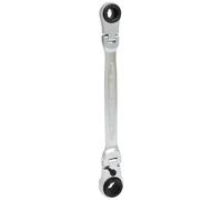 KS Tools 503.4745 – Clé polygonale articulée à cliquet réversible 4-en-1 GEARplus 10×13–17×19 mm