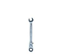 Ks Tools 503.4809 - Clé mixte à cliquet à tête inclinable à verrouillage - Gamme GEARplus® - 9 mm - En chrome Vanadium - Finition Satinée