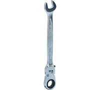 KS Tools Clé mixte à cliquet à tête inclinable à verrouillage GEARplus, 9 mm Quantité:1