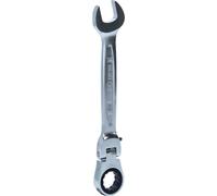 KS Tools Clé mixte à cliquet GEARplus, tête inclinable, verrouillage, 14 mm