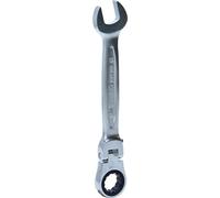 KS Tools 503.4815-E Clés mixtes à cliquet à tête inclinable 180° à verrouillage GEARplus, 15 mm, sur