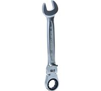 KS Tools Clé mixte à cliquet 503.4817 – verrouillage GEARplus, tête inclinable 180°, 17 mm