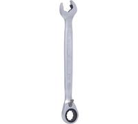 KS TOOLS 503.59014 - Clé mixte à cliquet DUO - Gamme GEARplus - 14 mm - En chrome Vanadium - Finition Satinée