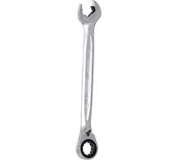 Ks Tools 503.5924 - Clé mixte à cliquet DUO - Gamme GEARplus® - 24 mm - En chrome Vanadium - Finition Satinée