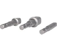 KS Tools - Jeu d'adaptateurs porte-douilles 514.1105 - 1/4" 3/8" 1/2" - 3 pièces
