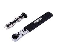 KS Tools - Cliquet porte-embouts 514.1127 - 8 en 1, 6 pans 1/4' 125 mm