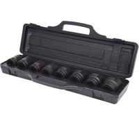 KS Tools 515.0210 douills et ensemble de douilles | Coffret de 8 douilles à chocs 3/4'' 6 pans, 24 à 38 mm, outillage professionnel, chrome vanadium