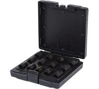 KS Tools Coffret de douilles à choc 515.0900 – 1/2" 12 pans courtes, 13 pièces