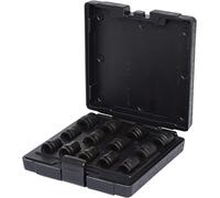 KS Tools Jeu de douilles à chocs, 13 pièces, 12 pans, brun 1/2