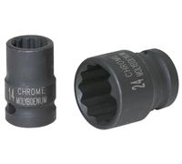 KS Tools Douille à chocs 515.0933 courte 12 pans 1/2'' 32 mm