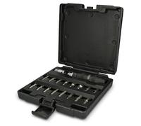 KS TOOLS 515.1000 Coffret de tournevis à frapper avec embouts, 18 pièces Noir