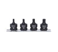 KS Tools – Jeu de douilles à chocs 1/2" 6 pans courtes 4 pièces