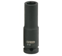 KS Tools 515.1131 - Douille longue à chocs 6 pans 1/2" - 31mm - En Chrome Molybdène - Uniquement pour utilisation à chocs