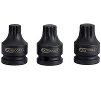 KS Tools 515.1173 - Douille à chocs courte 1/2'' XZN, M16 - L. 43 mm - Uniquement pour utilisation à chocs - En Chrome-Molybdène