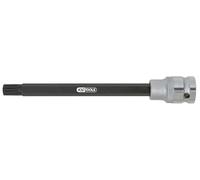 KS Tools 515.1281 - Douille tournevis RIBE® 1/2" M10, extra-longues - En Chrome Vanadium - Finition satinée