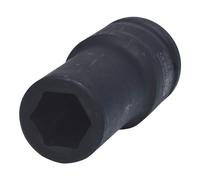 KS Tools 515.1422 - Douille longue à chocs 6 pans 3/4" - 22mm - En Chrome Molybdène - Uniquement pour utilisation à chocs