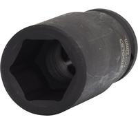 KS Tools 515.1432 - Douille longue à chocs 6 pans 3/4" - 32mm - En Chrome Molybdène - Uniquement pour utilisation à chocs