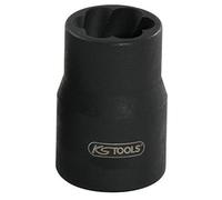 KS Tools 515.1617 - Douille longue à chocs 6 pans 3/8" - 17mm - En Chrome Molybdène - Uniquement pour utilisation à chocs