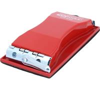 KS Tools 515.3095 Bloc de ponçage avec logement en caoutchouc mousse, 210 x 105 mm