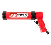 KS TOOLS 515.3920 Pistolet à silicone pneumatique 600 ml Rouge