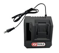 KS TOOLS - 515.4703F - Chargeur de Batterie - Chargeur 18v Rapide - 4A