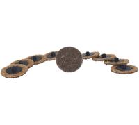 KS Tools 515.5083 Tampons abrasifs de rechange, Ø 50 mm, granulation 80