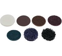 KS Tools 515.5085 Tampons abrasifs de rechange, Ø 50 mm, granulation 300