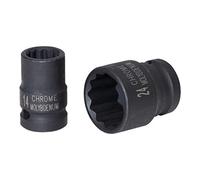 'KS Tools 5150901 Douille à impact, court, 3/8 12 pans carré 1/2 Drive