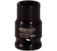 KS Tools Douille à choc 5150960 courte 10 mm 12 pans 3/8"