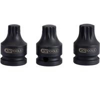 KS Tools Douille à chocs courte 515.1173 1/2'' XZN M16 L.43 mm Chrome-molybdène
