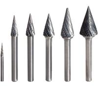 KS Tools 5153272 Fraise sur tige Carbure de tungstène Longueur 63 mm Dimension produit, Ø 6 mm