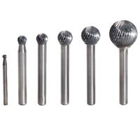 KS Tools 5153281 Fraise sur tige Carbure de tungstène Longueur 38.5 mm Dimension produit, Ø 3 mm