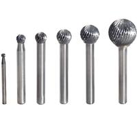 KS Tools 5153282 Fraise sur tige Carbure de tungstène Longueur 51 mm Dimension produit, Ø 6 mm