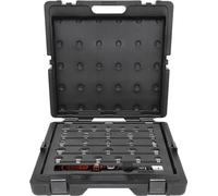 KS Tools 516.1720 ynamométrique avec Clés Interchangeable 3/8" 10-50 | Coffret ynamométrique 10-50 Nm à emmanchement 9x12 mm , 3/8''- 29 pièces, précision de serrage