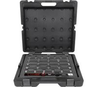 KS TOOLS 516.1720 ynamométrique avec Clés Interchangeable 3/8" 10-50 Nm, 29 Pièces, Noir, 9 x 12 mm