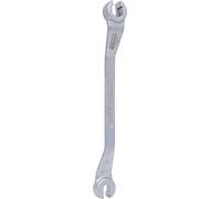 KS Tools Clé à tuyauter 517.0270 tête coudée 10x11 mm pour conduits de frein CHROMEplus
