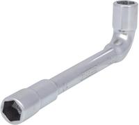KS Tools 517.0410 Clé à pipe débouchée - 10 mm - 6 pans - Finition chromée