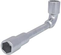 KS Tools - 517.0418 - Clé à pipe débouchée - 18 mm - 6 pans - Finition chromée - Chrome vanadium