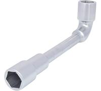 KS Tools Clé à pipe débouchée 517.0421 21 mm 6 pans Finition chromée Chrome vanadium