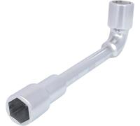 KS Tools 517.0422 Clé à pipe débouchée - 22 mm - 6 pans - Finition chromée