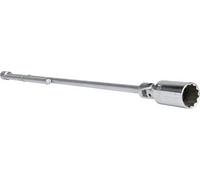 KS Tools 517.1134 - Clé à poignée longue à cardan 12 pans spécial bougie, 21 mm - En matière Robuste et Résistante