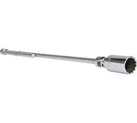 KS Tools 517.1134 - Clé à poignée longue à cardan 12 pans spécial bougie, 21 mm - En matière Robuste et Résistante